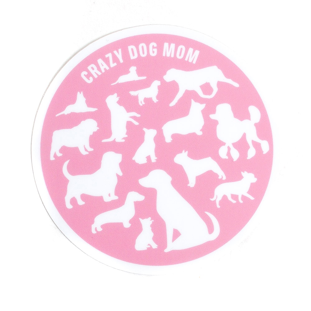 Stickers Northwest, Stickers, Art & School, 3", Crazy Dog Mom, 622766